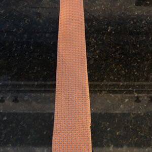 Hermes 100% silk tie